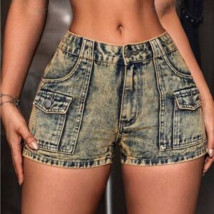 Shein ICON Denim Shorts